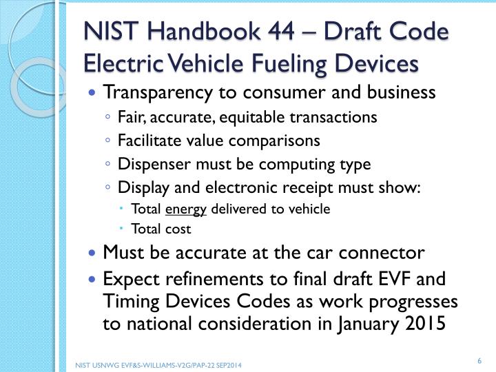 PPT Development of Legal Metrology Requirements for Electric Vehicle