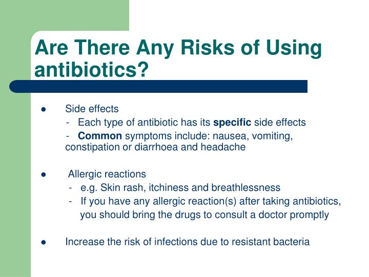 PPT Safe Use of Antibiotics PowerPoint Presentation ID7042823