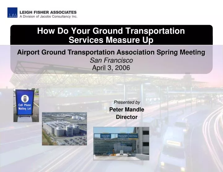 how do your ground transportation services measure up n.