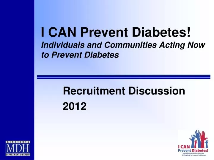 i can prevent diabetes individuals and communities acting now to prevent diabetes n.