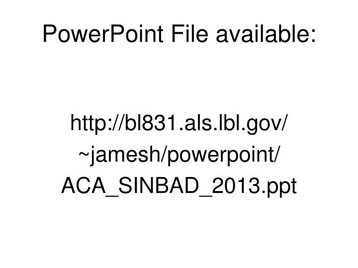 powerpoint file available n.