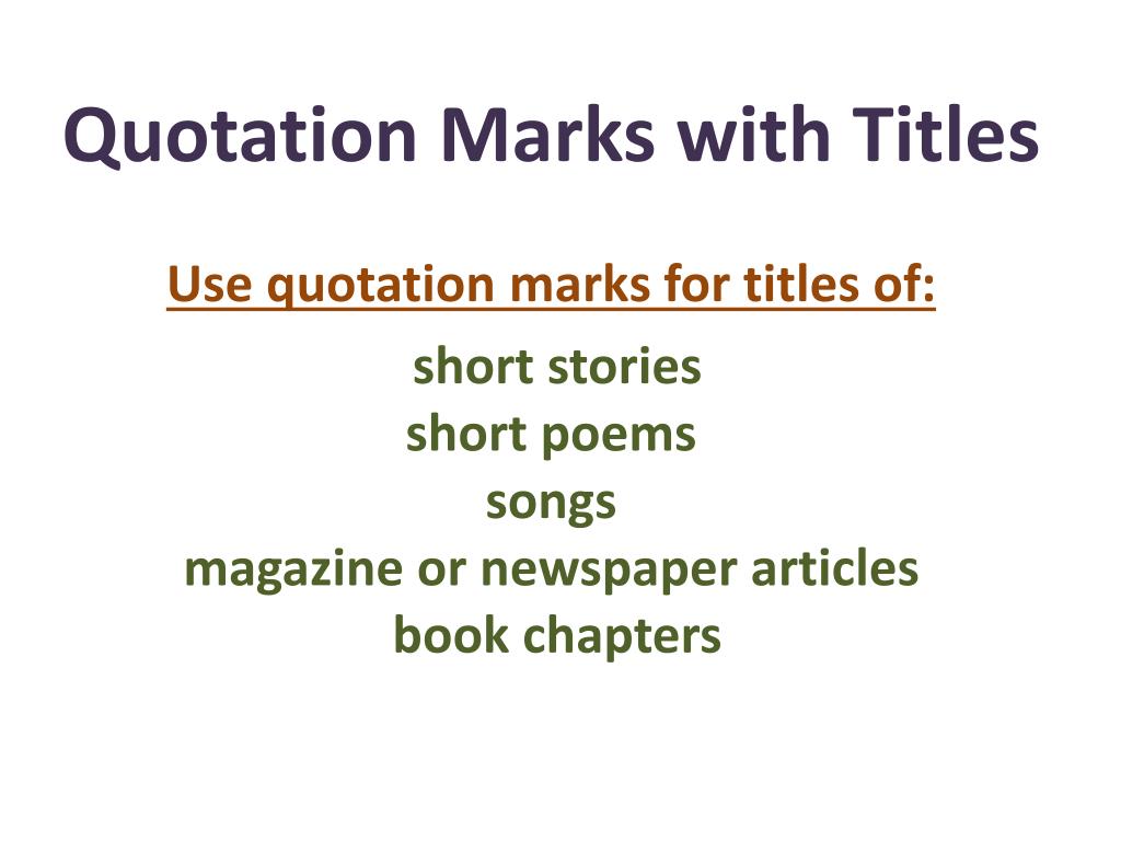 Ppt quotation marks with titles powerpoint presentation free 