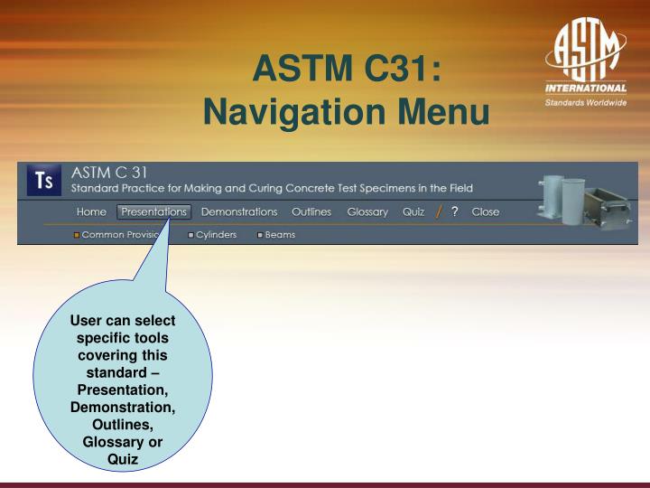 PPT - ASTM International VII International Conference