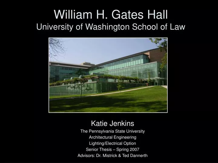 william h gates hall university of washington school of law n.