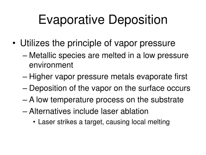 PPT The Deposition Process PowerPoint Presentation ID7046076