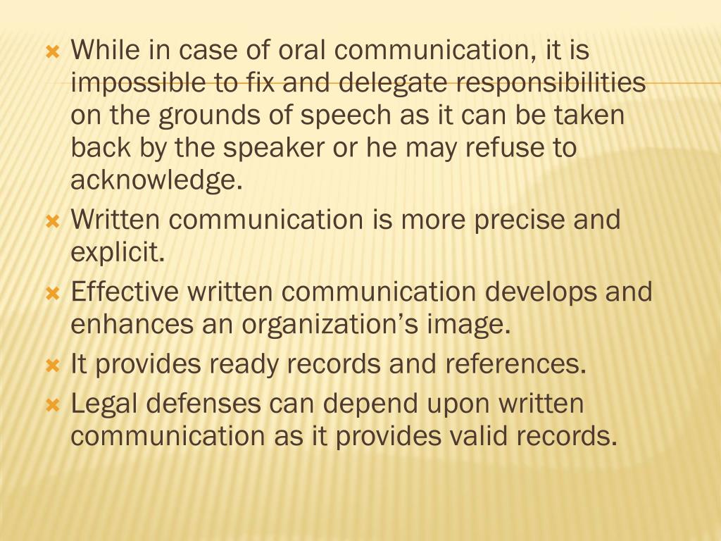 a case study on verbal communication
