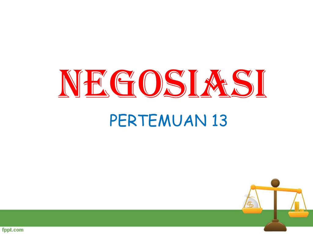 Terkini Negosiasi Ppt