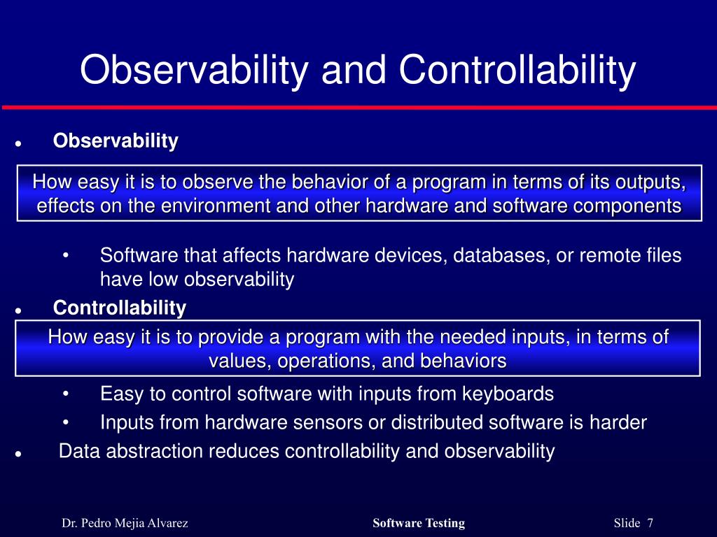 software observability