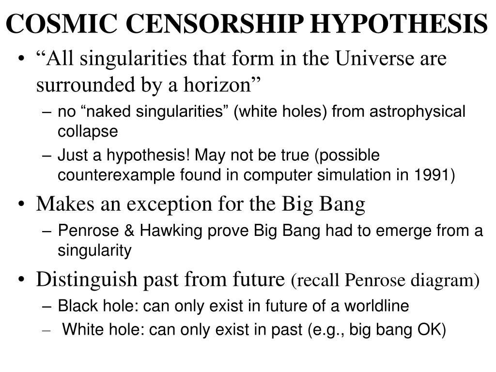 strong cosmic censorship hypothesis