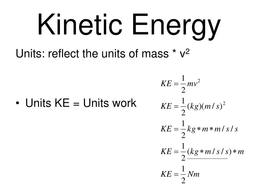 PPT - Kinetic Energy PowerPoint Presentation, free download - ID:7054757