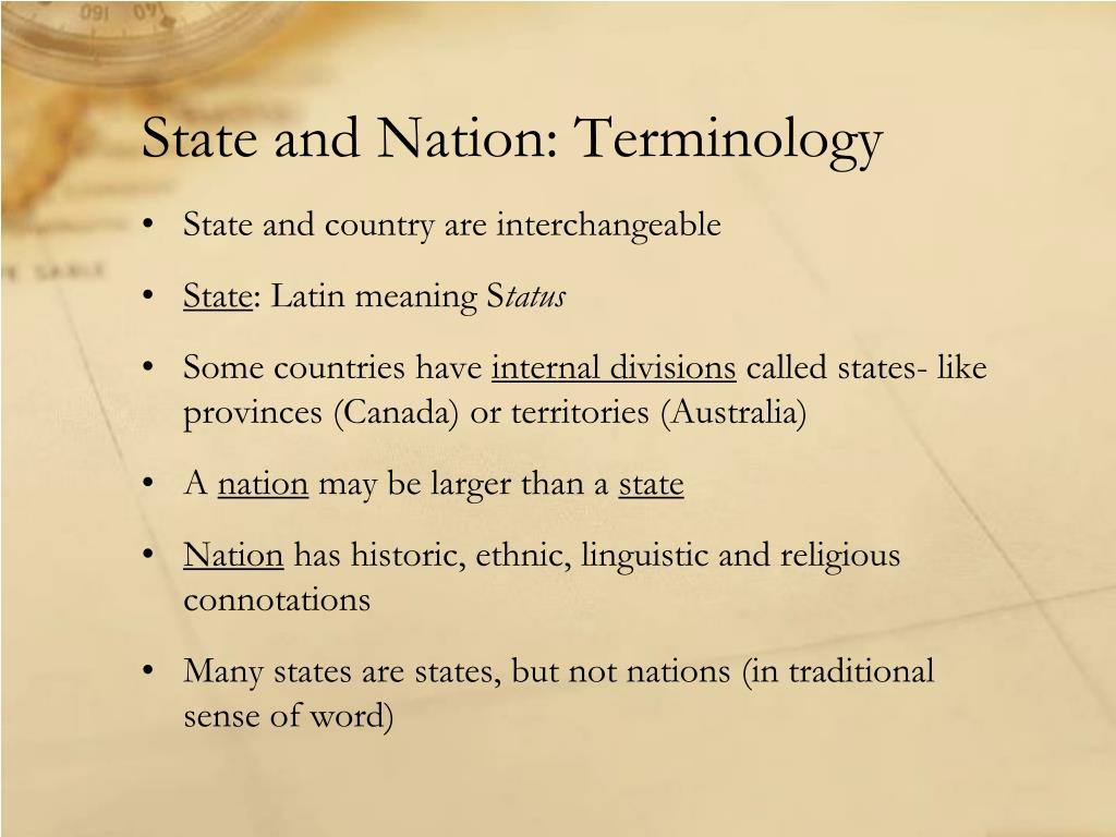 PPT - Political Culture & Evolution of the State: Political Geography ...