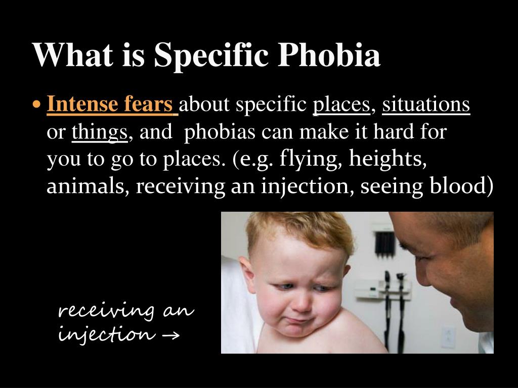 specific phobia case study examples