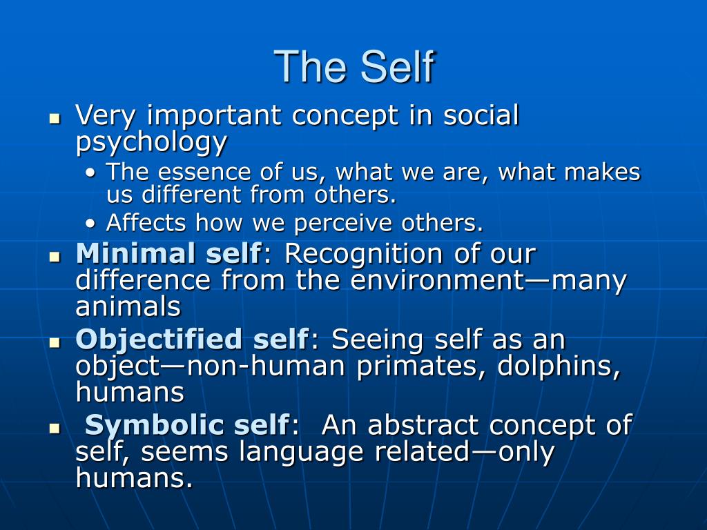 what is self presentation in social psychology