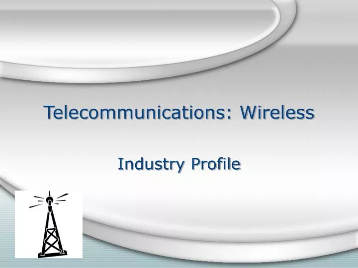 telecommunications wireless n.