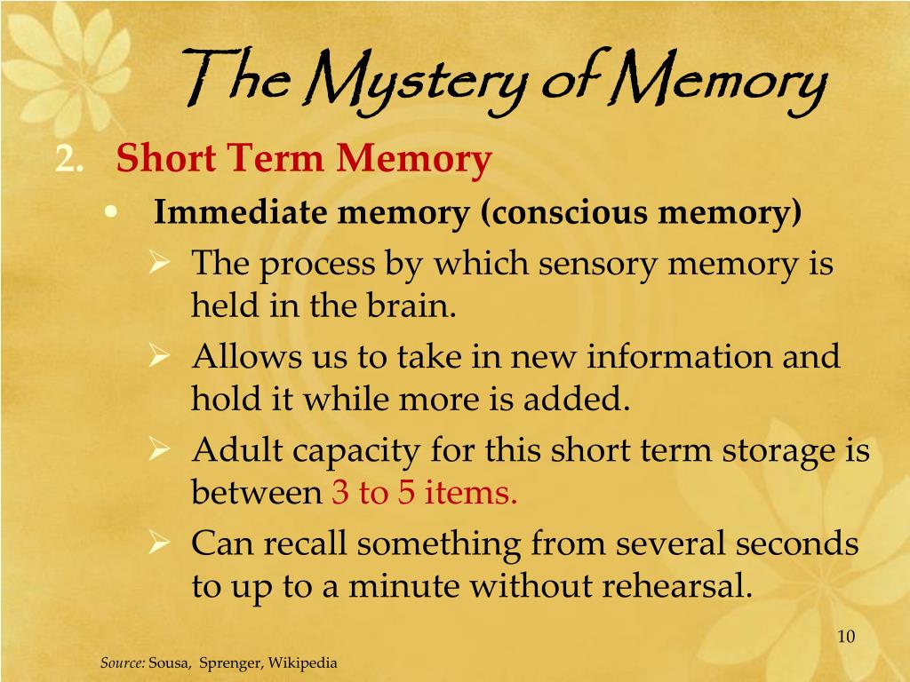 PPT - The Mystery of Memory PowerPoint Presentation, free download - ID ...