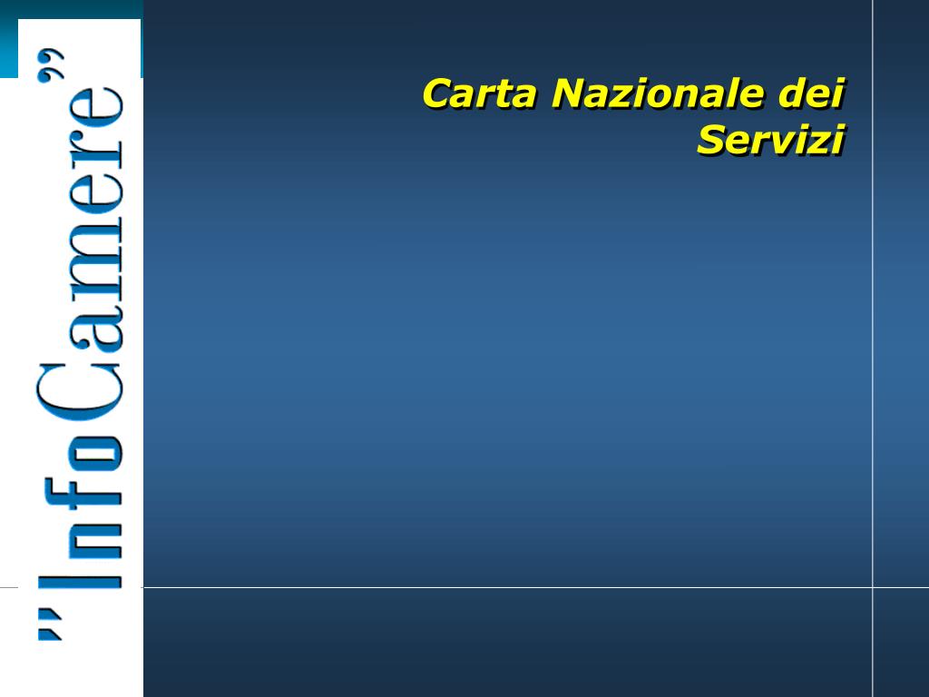 Cos'è la CNS Carta Nazionale dei Servizi