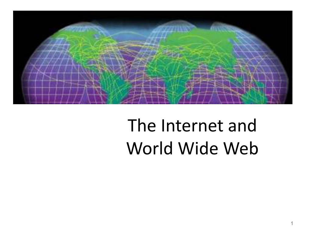 internet and world wide web powerpoint presentation