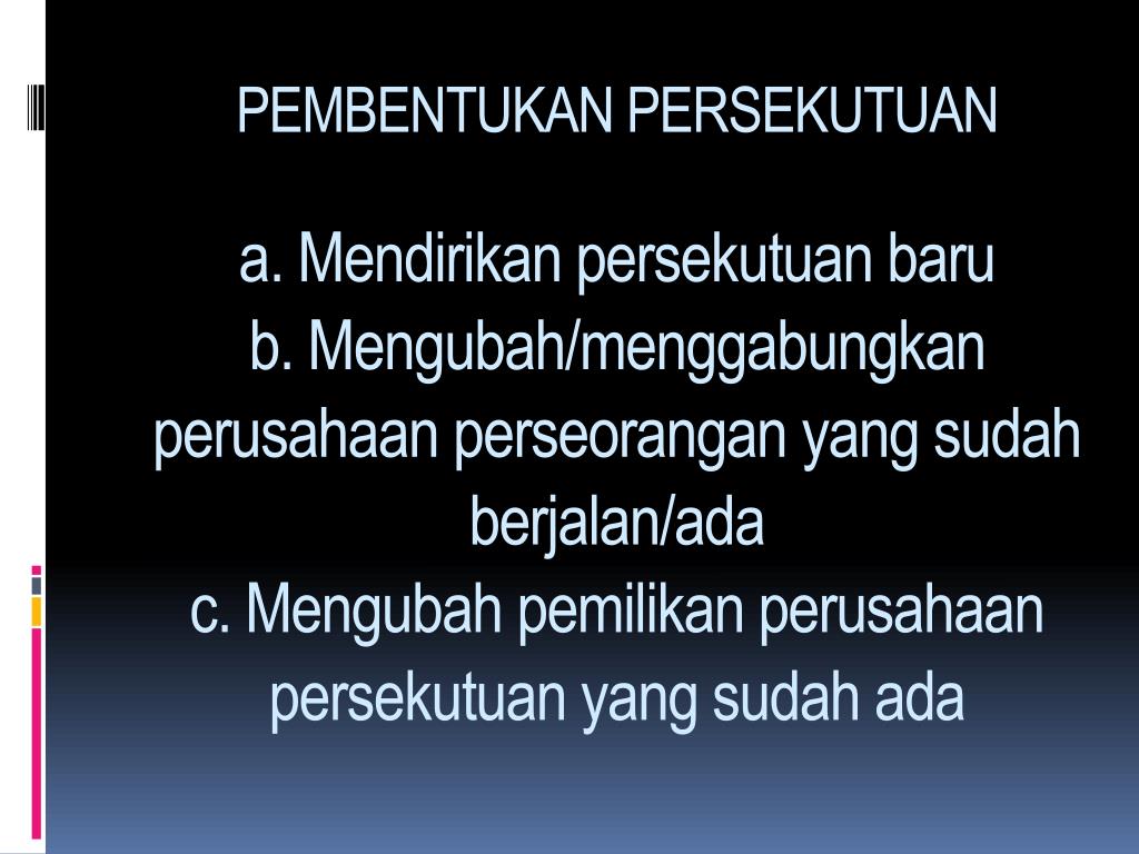 Contoh Soal Dan Jawaban Pembentukan Persekutuan Contoh