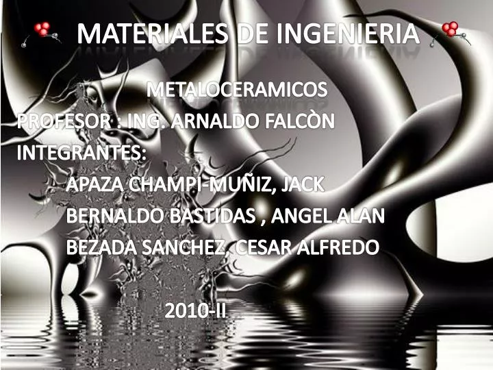 PPT - MATERIALES DE INGENIERIA PowerPoint Presentation, Free Download ...