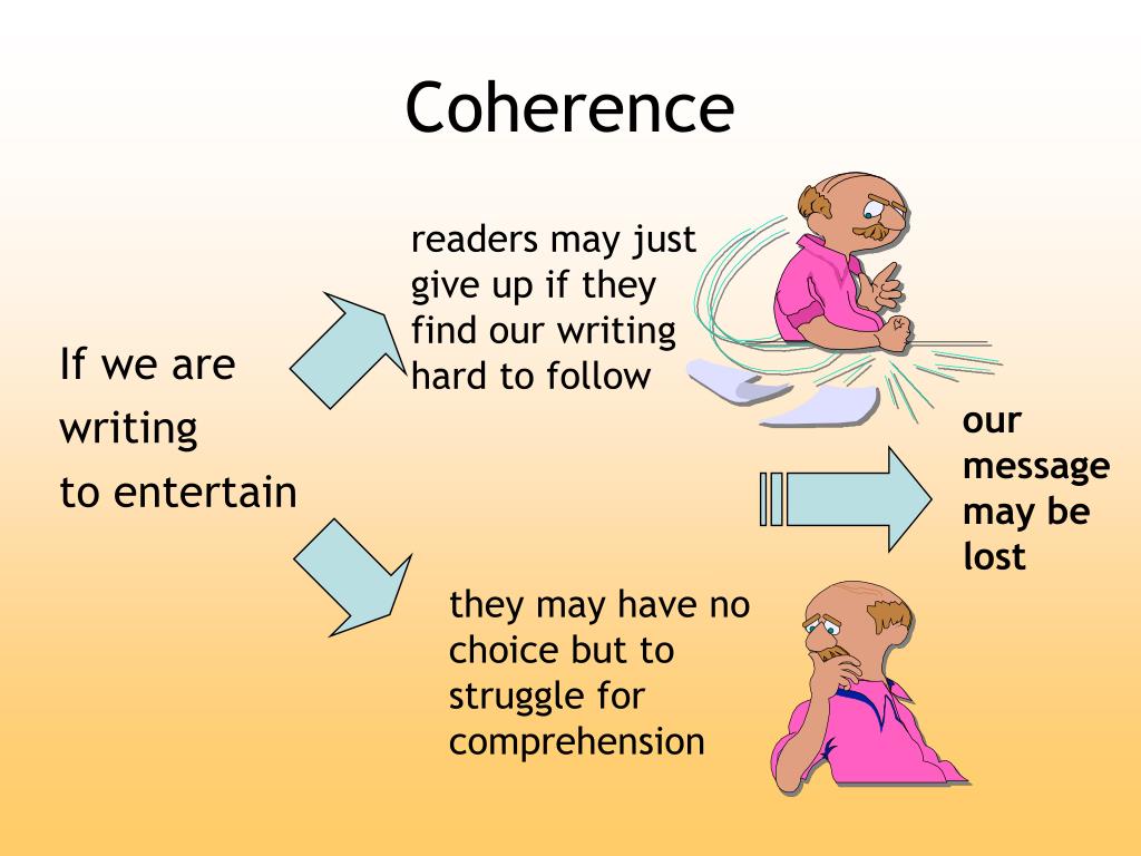 presentation logic and coherence of collected information