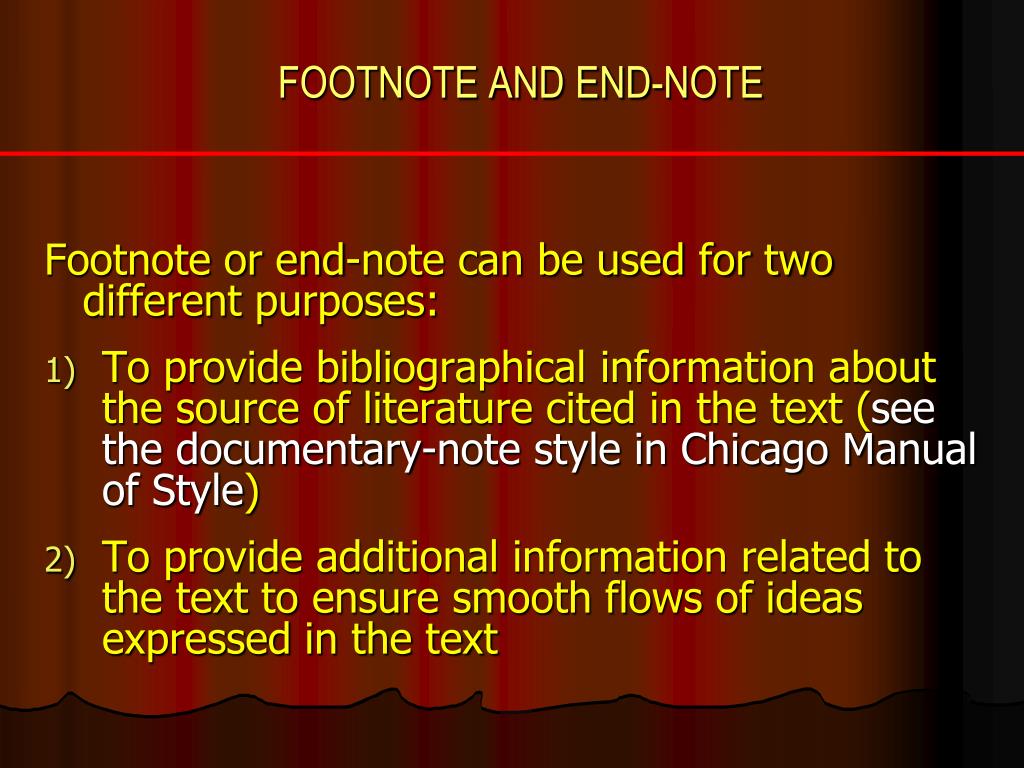 endnote vs footnote example endnote vs footnote example