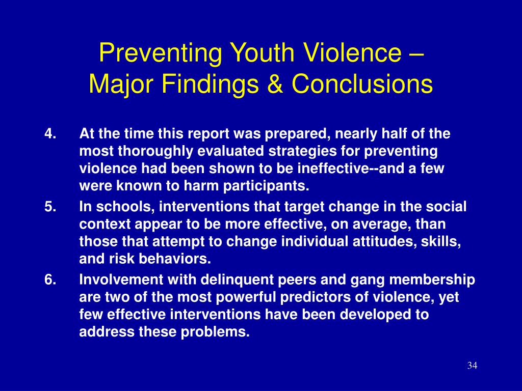 youth violence powerpoint presentations