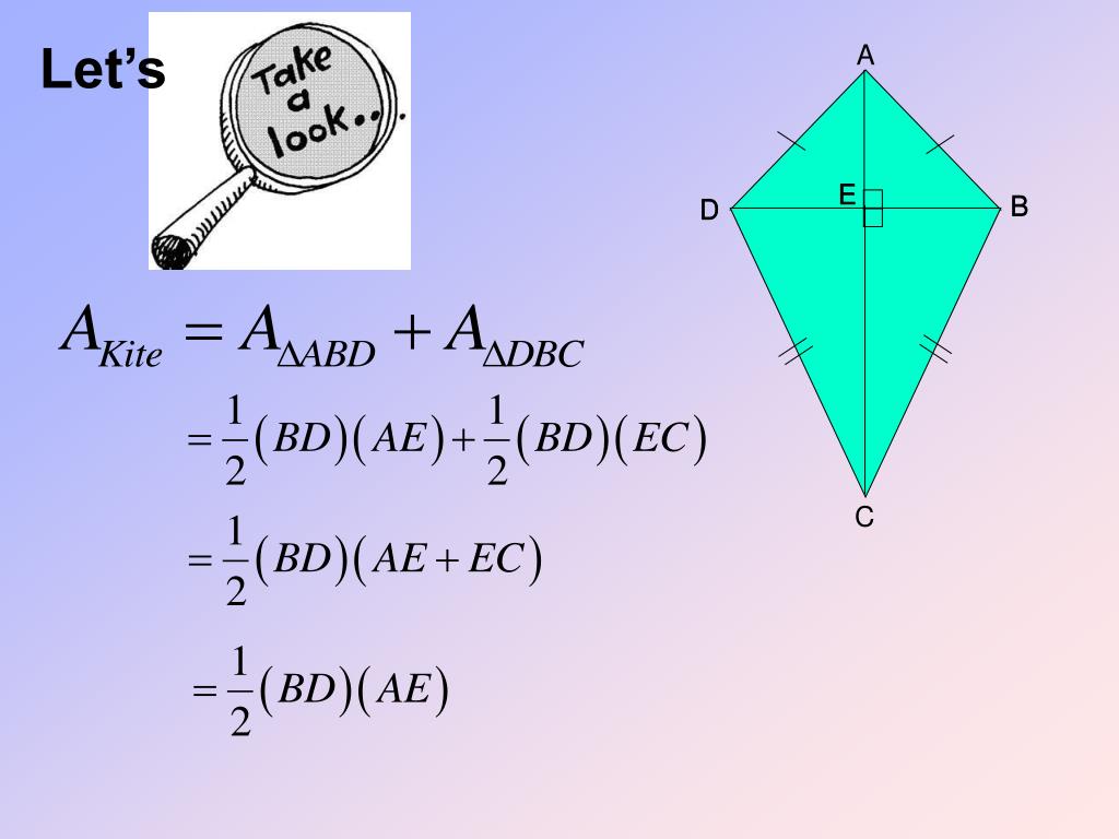 PPT 11.4 The Area Of a Kite PowerPoint Presentation