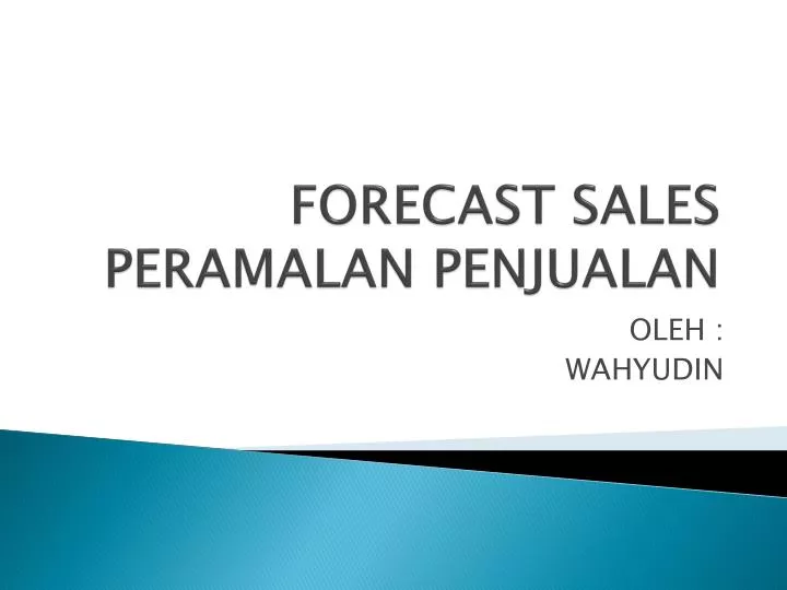 forecast sales peramalan penjualan n.