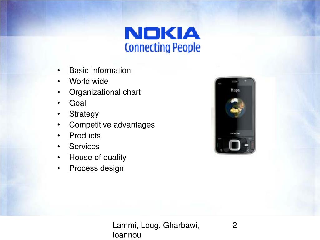 Nokia Org Chart