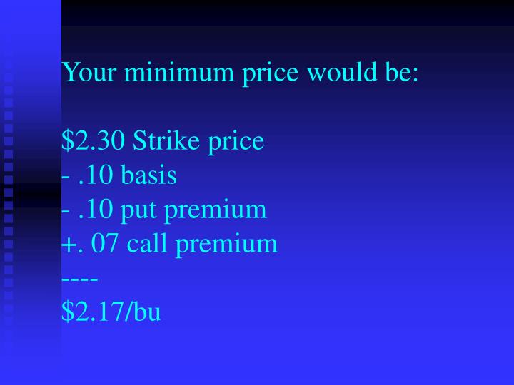 Options strategies ppt