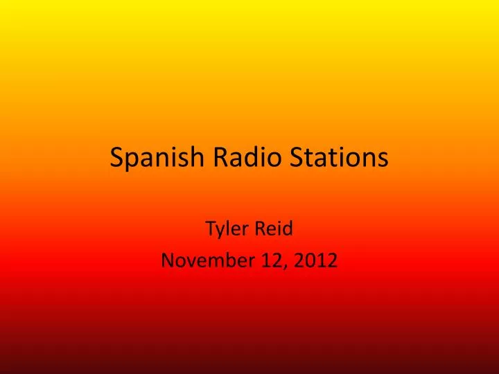 spanish radio stations n.
