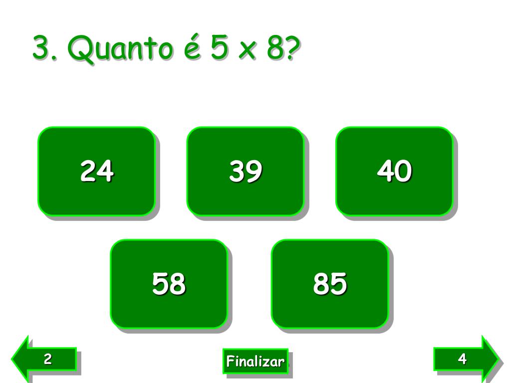 PPT - Tabuada de Multiplicação PowerPoint Presentation, free download -  ID:5216871