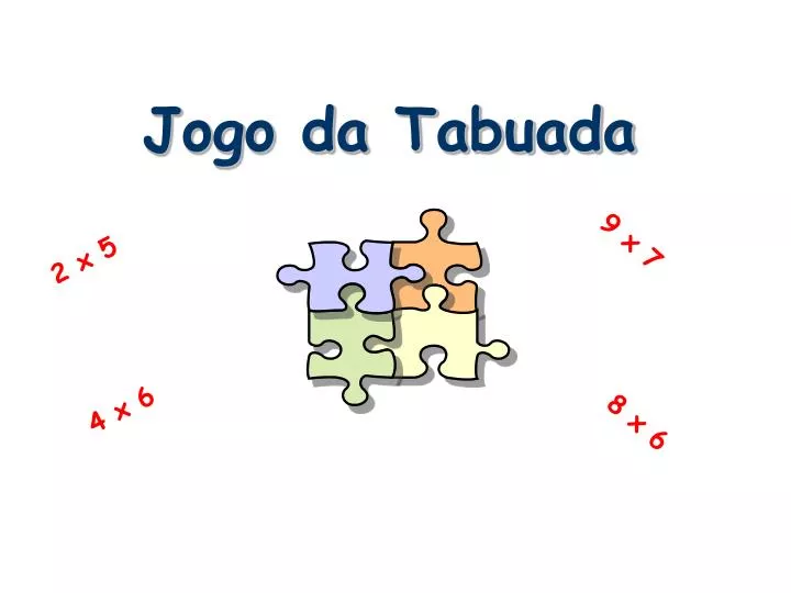 PPT - Tabuada de Multiplicação PowerPoint Presentation, free download -  ID:5216871