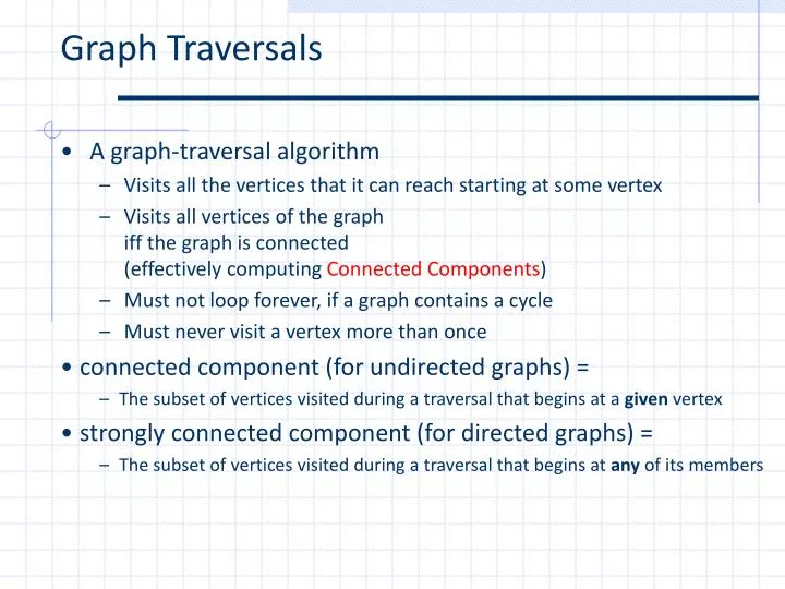 PPT - Graph Traversals PowerPoint Presentation, free download - ID:7068084