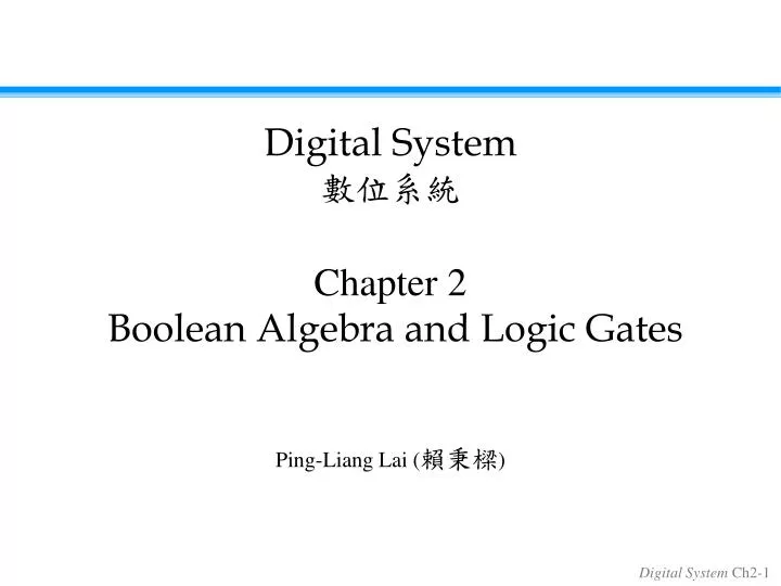 chapter 2 boolean algebra and logic gates n.
