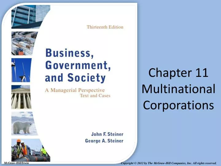 chapter 11 multinational corporations n.