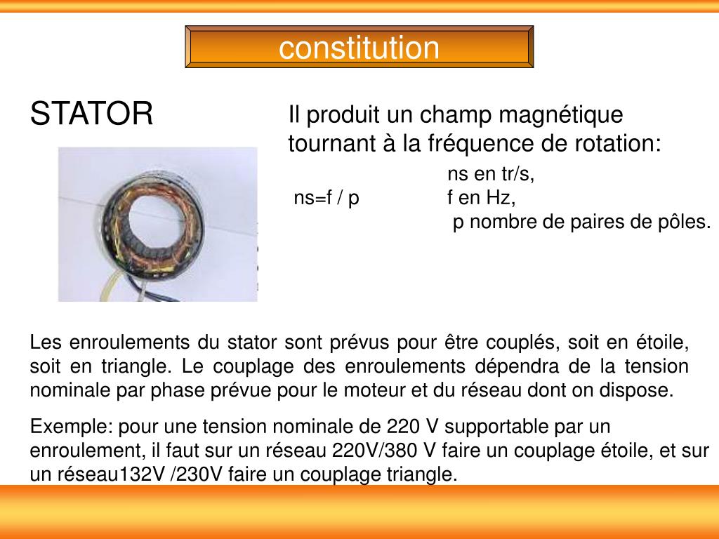 MOTEUR ASYNCHRONE TRIPHASE - ppt video online télécharger