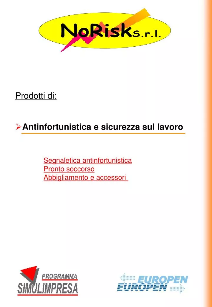antinfortunistica e sicurezza sul lavoro