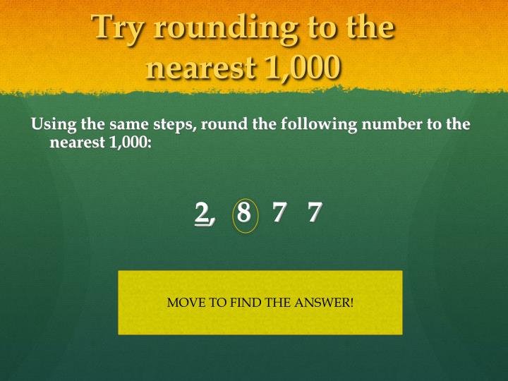 PPT - Rounding Whole Numbers to the Nearest 10, 100, and 1,000