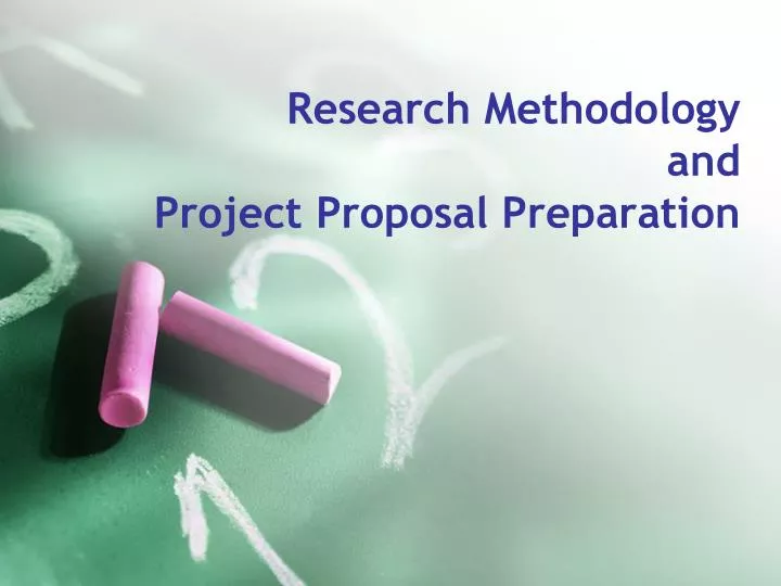 research proposal preparation