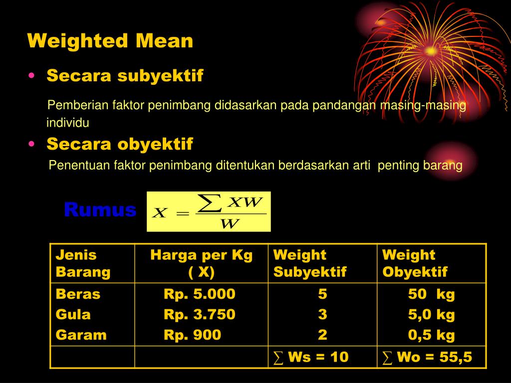 Weight meaning. Log weighted mean valueշ.