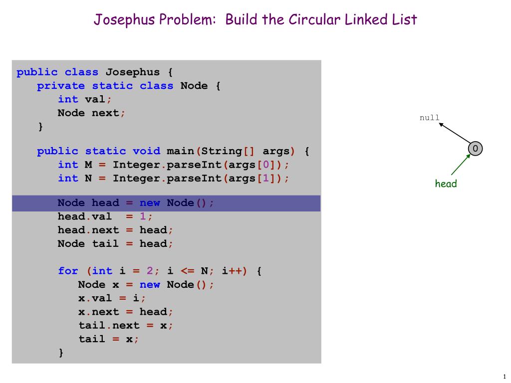 josephus problem solution in c using array