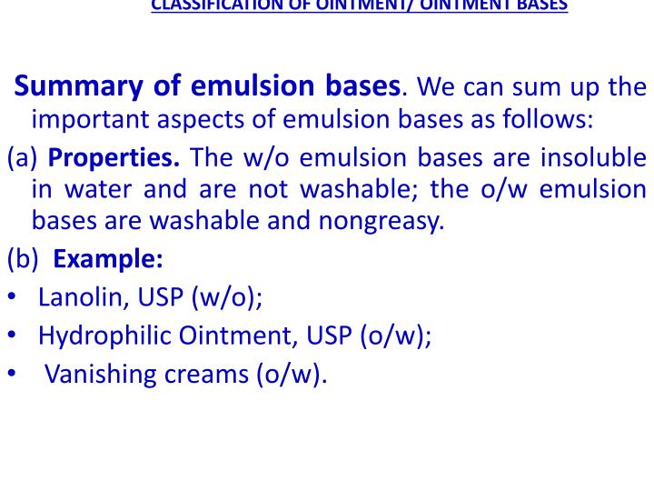 PPT OINTMENTS MS. WAJIHA IFFAT PowerPoint Presentation ID7083213