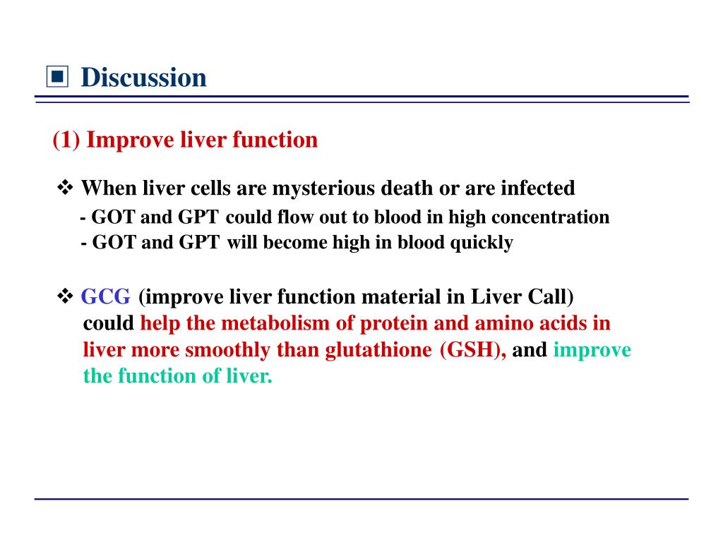 PPT High density liver improvement For Aquaculture LiverCall GCG TM