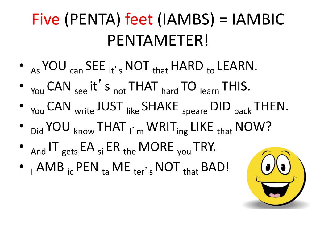 iambic pentameter sonnet definition