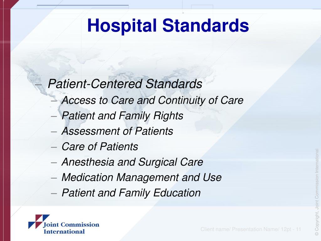 PPT The Cost and Value of Accreditation the JCI Experience