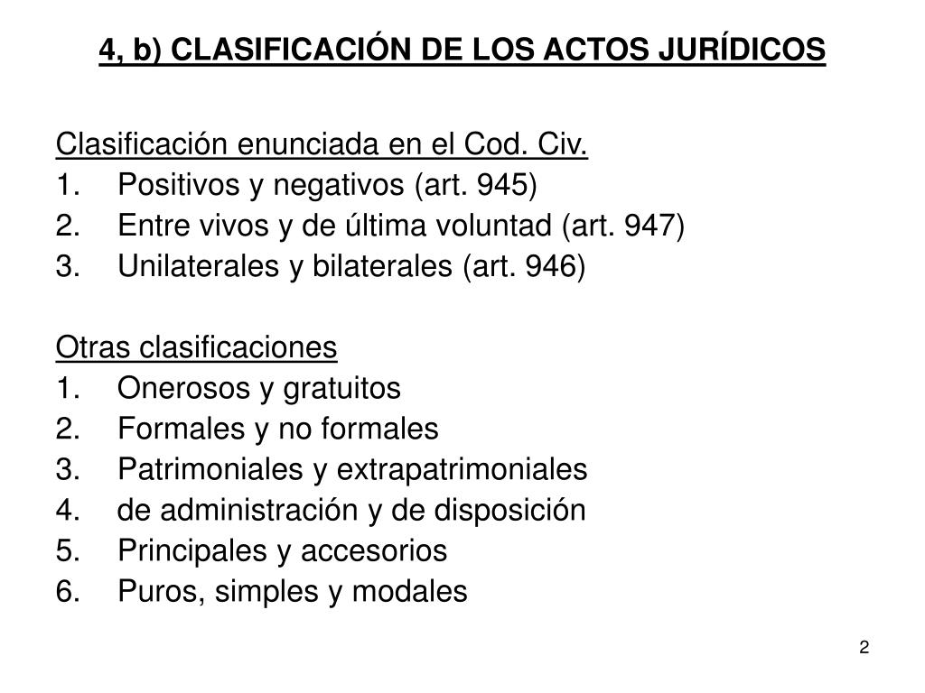 PPT - Unidad 4: Actos Jurídicos PowerPoint Presentation, Free Download ...