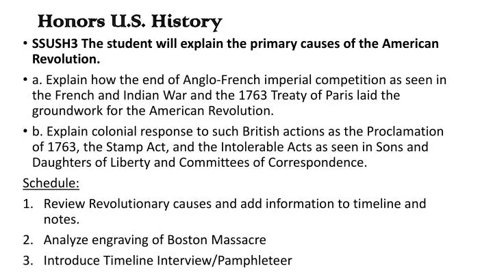 3.06 us history honors assignment