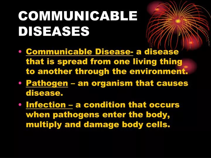 diseases topics for presentation