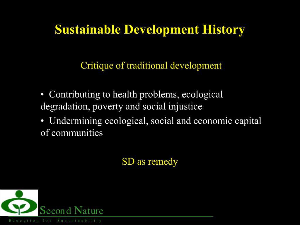 PPT - Sustainable Development History PowerPoint Presentation, free  download - ID:7092801